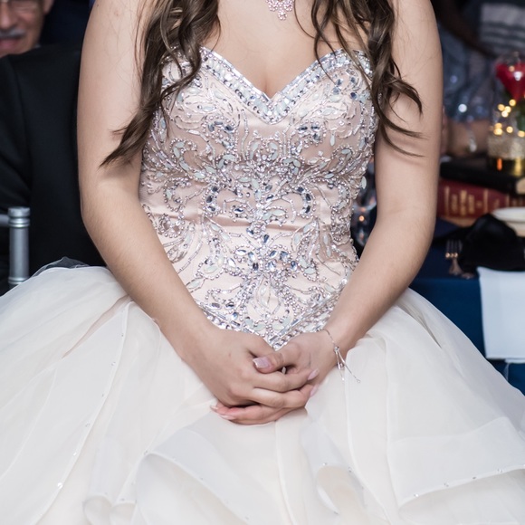 Mori Lee Vizcaya Ruffled Organza Ball Gown - Picture 8 of 8